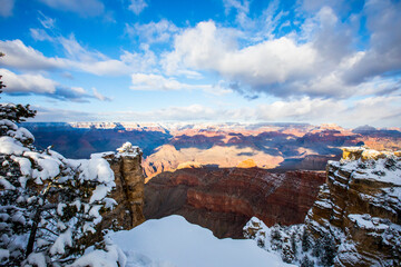 Winter in Grand Canyon National Park, United States Of America