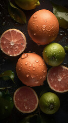 Wall Mural - pomelo