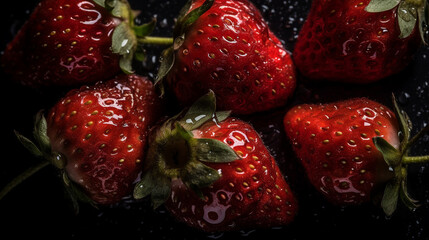 Wall Mural - Strawberry