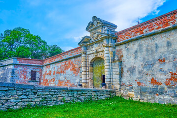 Wall Mural - The gate to Pidhirtsi Castle, Ukraine