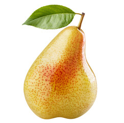 Wall Mural - Delicious pear cut out