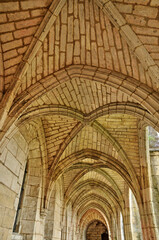  France, Brantome abbey church in Dordogne