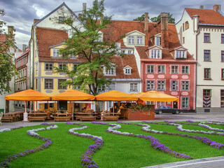 Wall Mural - Livu square, Riga, Latvia