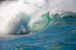 © Designpics - Large winter surf with waves breaking on the north shore of Oahu at Waimea on a big day; Oahu, Hawaii, United States of America