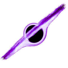Wall Mural - black hole system