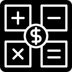 Sticker - budget icon