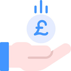 Sticker - payment pound icon