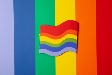 Wall Mural - Composition for Pride and LGBTQ community concept