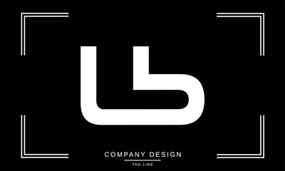 UB, BU, Abstract Letters Logo Monogram