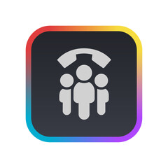 Sticker - Contact Support - Pictogram (icon) 