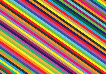 Wall Mural - Abstract multi colored strips background, decorated, celebration, wall paper design, vector illustration