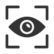 Eye scanning icon