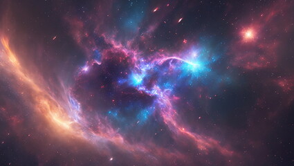 Wall Mural - Cosmos - Generative AI