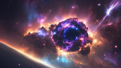 Wall Mural - Cosmos - Generative AI