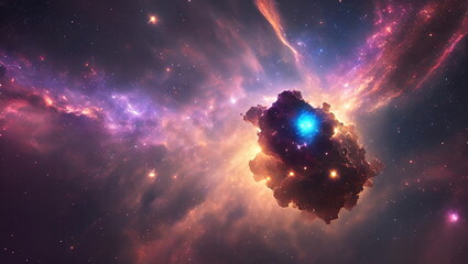 Wall Mural - Cosmos - Generative AI