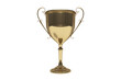 Digital image of gold trophy