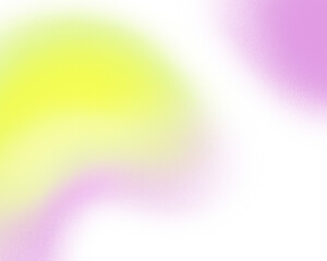 Abstract gradient background with grain texture. Grainy gradient in lime and light purple.