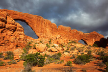 North And South Windows, Arches National Park, Utah