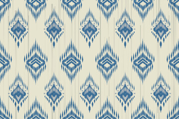  ikat Abstract Ethnic art. Seamless pattern in tribal, folk embroidery, and Mexican style. Aztec geometric art ornament print.Design for carpet, cover.wallpaper, wrapping, fabric, clothing