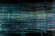 digital glitch, breaking down and revealing the raw data behind a corrupted file, created with generative ai