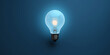 © zchris22 - Lampadina. Avere un'idea. Ai generated.
