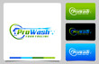 Illustration vector graphic of pressure power wash spray logo design