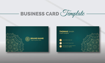  Luxury & modern business card , simple clean design template, vector design, professional business card template, visiting card template. double sided business card design template