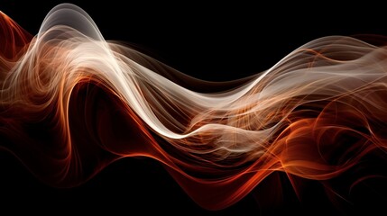 Wall Mural - abstract squiggly line style, rhythmic motion, phoenician art wallpaper. generative ai
