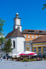 Wall Mural - Johanniterkirche, City of Feldkirch, State of Vorarlberg, Austria