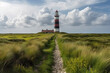 © Robert Herhold - lighthouse on the coast created with Generative AI technology