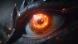dragon eye generated by ai