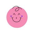 © berkahjayamaterial - cute smile face character