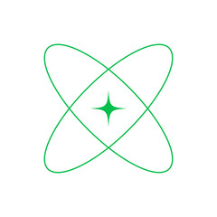 Wall Mural - star symbol element