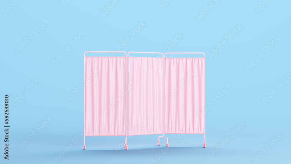 Hospital Screen Pattern Stock-Illustration „Pink Hospital Privacy Screens Folding Panels Health ...