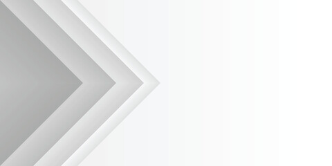 Wall Mural - gradient paper cut abstract background. white arrowhead right triangle. design element for template,
