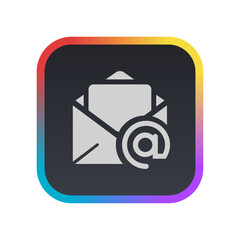 Poster - Business Email - Pictogram (icon) 