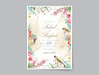 © Theresia - beautiful wild flowers wedding invitation card