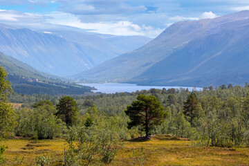 Wall Mural - Lake Aangardsvatnet, Norway