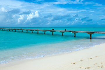 Wall Mural - beautiful beach and tropical sea