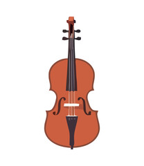 Sticker - Music string instrument violin