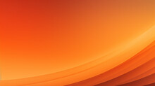 Abstract Orange Wave Background Color Transition Backdrop Modern Presentation Banner Website Waves, AI-Generated