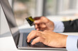 © FS-Stock - Woman working at home office hand on keyboard close up