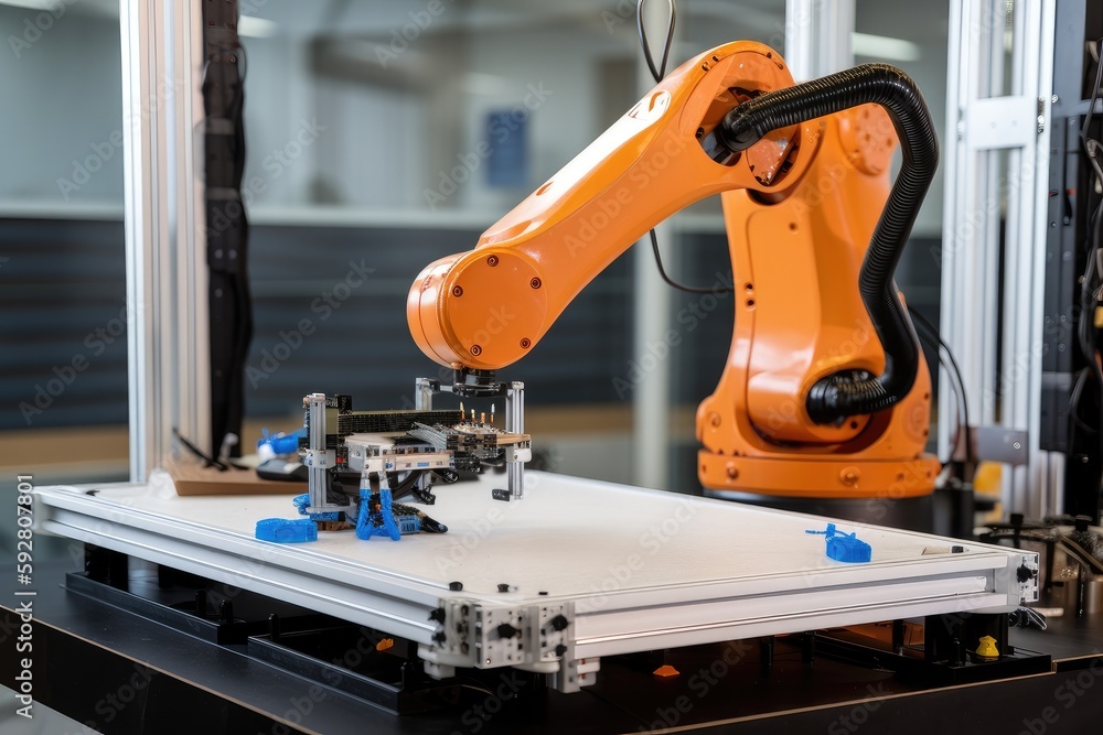 Custom Robotics custom robotics project, with robotic arm and tools custom-designed to ...