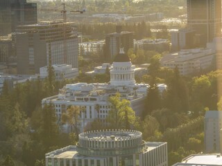 Sticker - SACRAMENTO, SAC, 916, Sacramento ca, Sacramento california , tower bridge , capitol , ca capital , trees ,city , ca, 