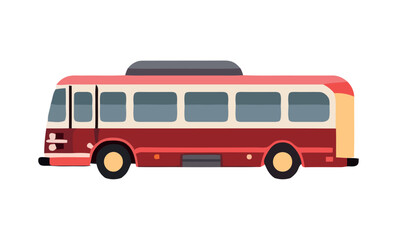 Canvas Print - Tour bus transportation vehicle