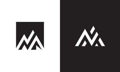 Wall Mural - mountain logo design modern simple symbol icon vector