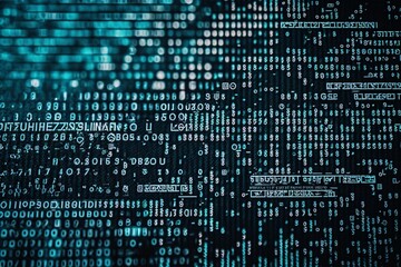 computer code background. designed using generative ai