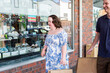 © Austockphoto - one on one community access - Young person with a disability and support person window shopping