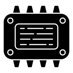 A premium download icon of random access memory 