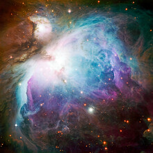 The M42 Orion Nebula In The Orion Constellation